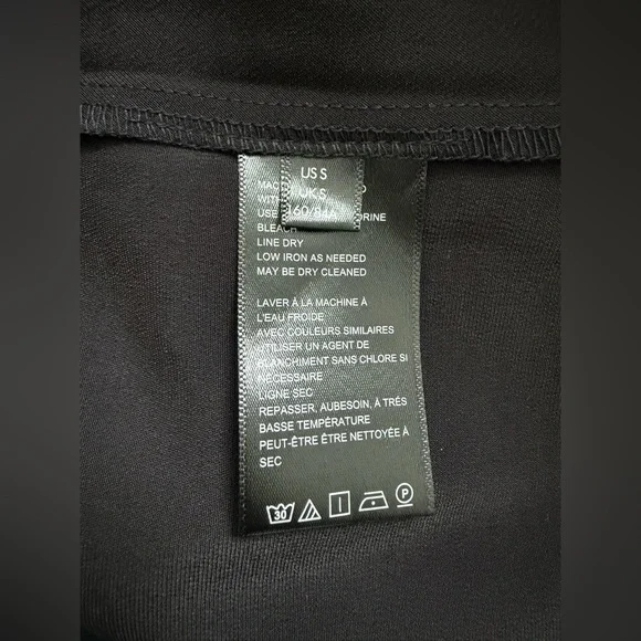 Urban Outfitters Black Cowl Slip Mini Dress - Picture 7 of 7